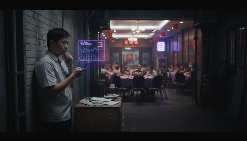 這是一種幫助餐飲從業員選對網貸時機的方法